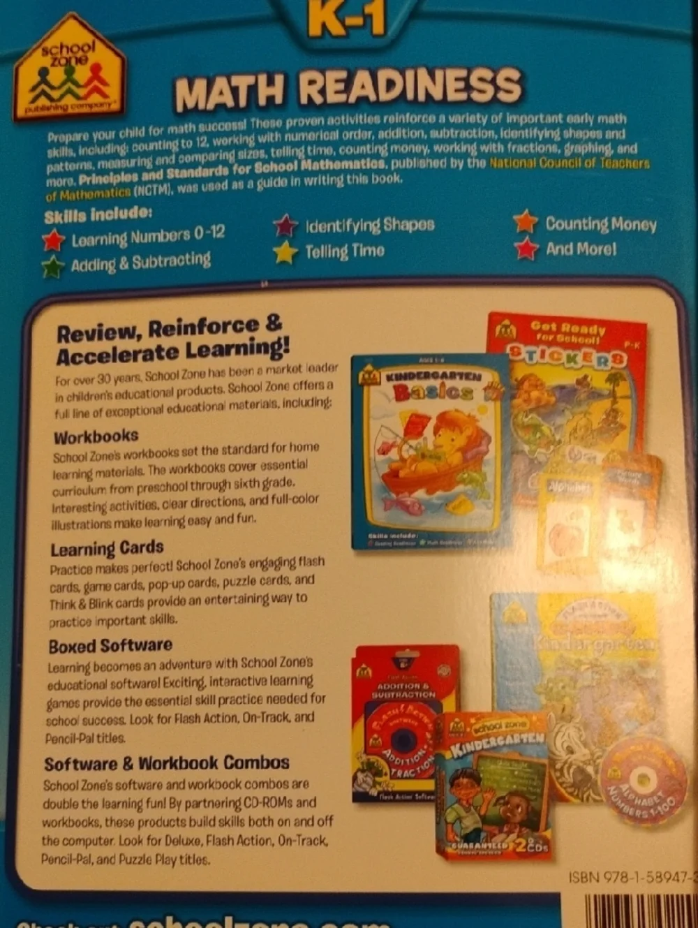 Kids Learning Activity Book Set - Phonics & Early Math - Multicolor - Picture 5 of 10